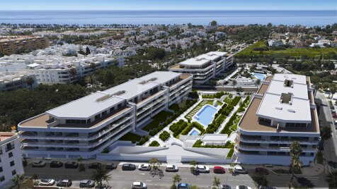 Neues Penthouse am San Pedro Strand mit Großzügigen Terrassen und 3 Schlafzimmern