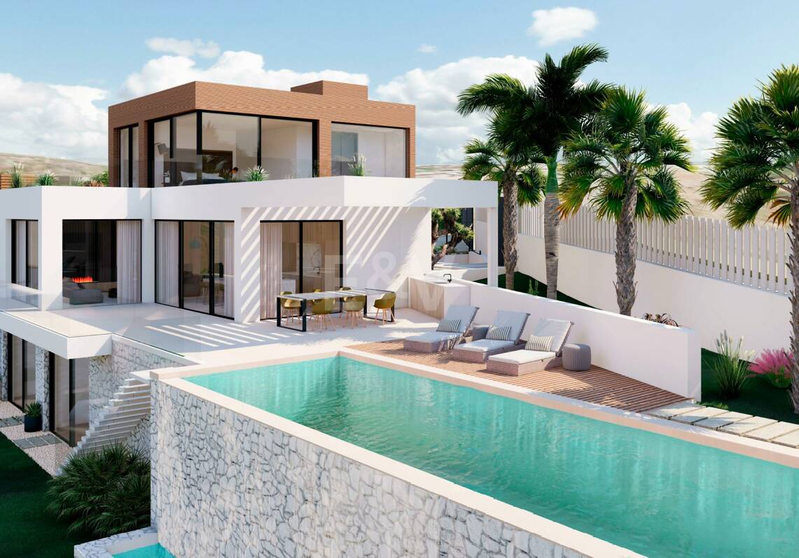 Clé en main de luxe Projet de Villa avec vue sur la mer