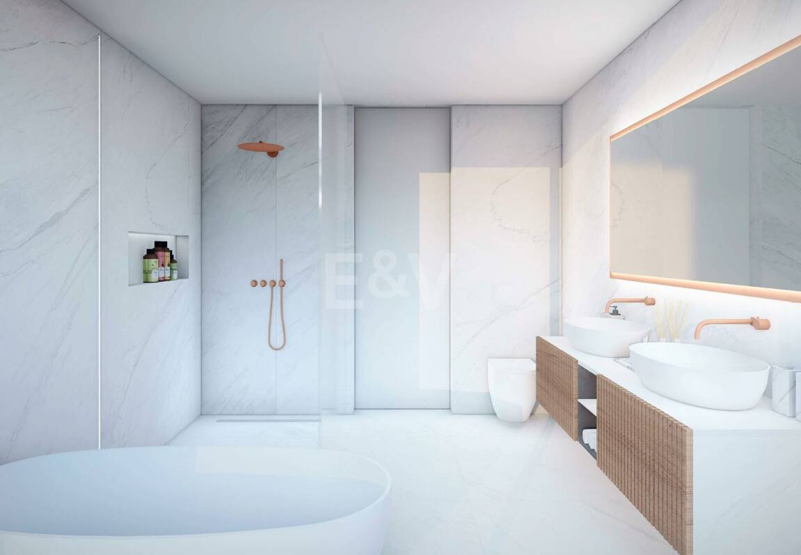 Lyx Turnkey Villa Project med utsikt över havet