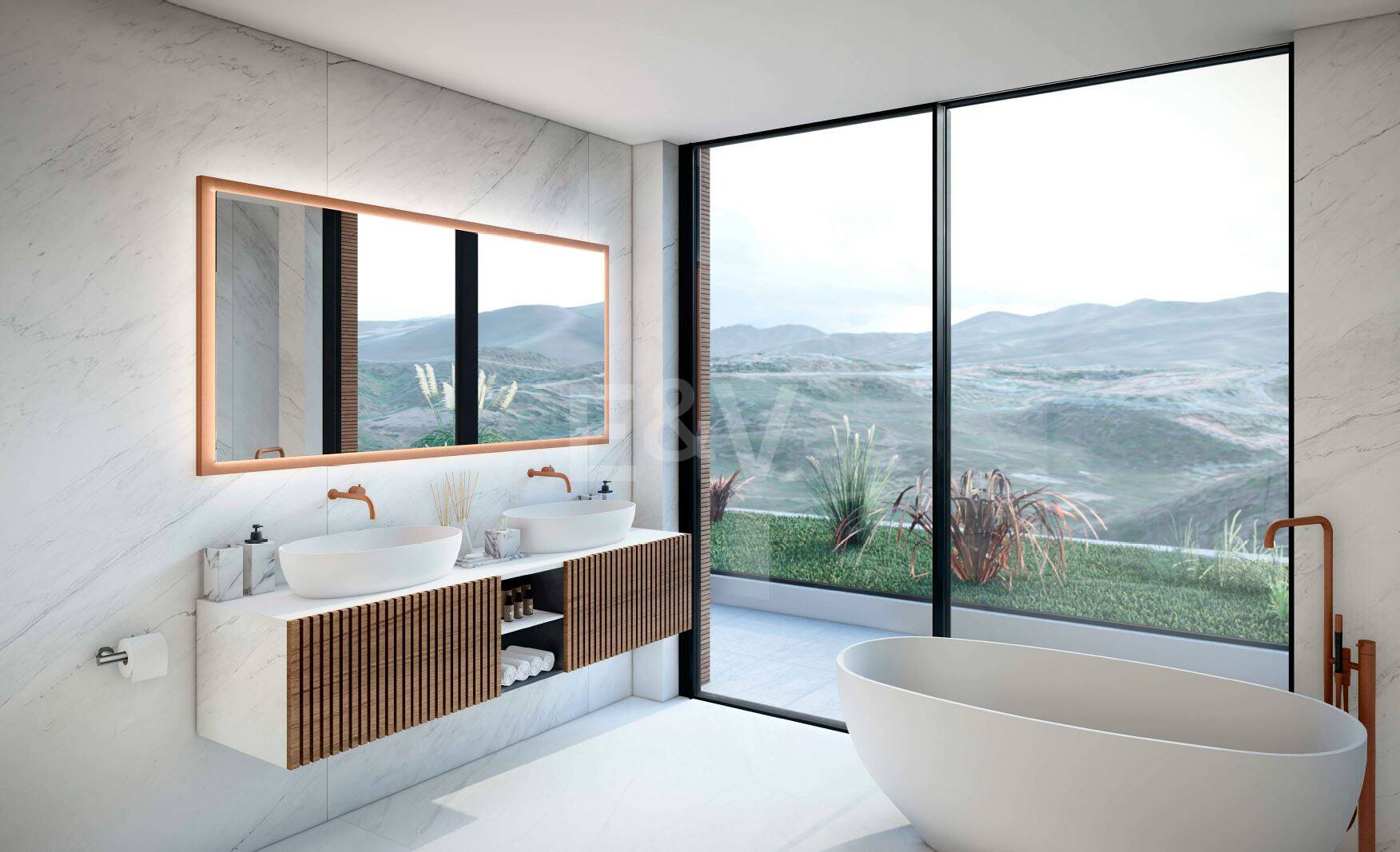 Lyx Turnkey Villa Project med utsikt över havet