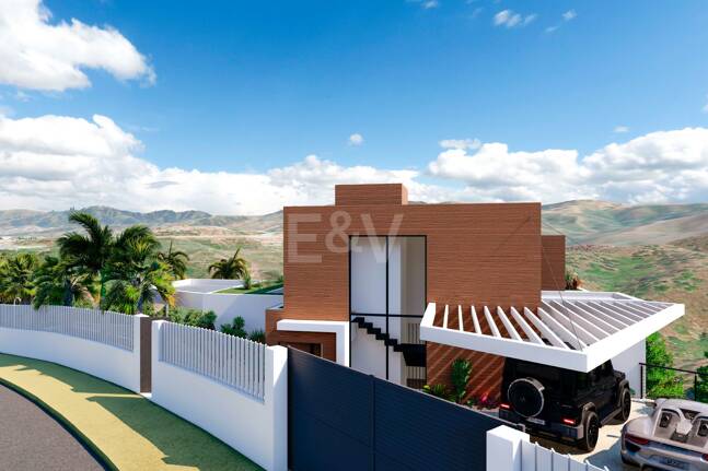 Lyx Turnkey Villa Project med utsikt över havet