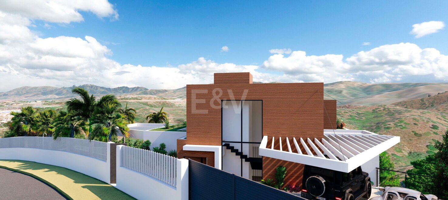 Proyecto de villa de lujo con vistas al mar