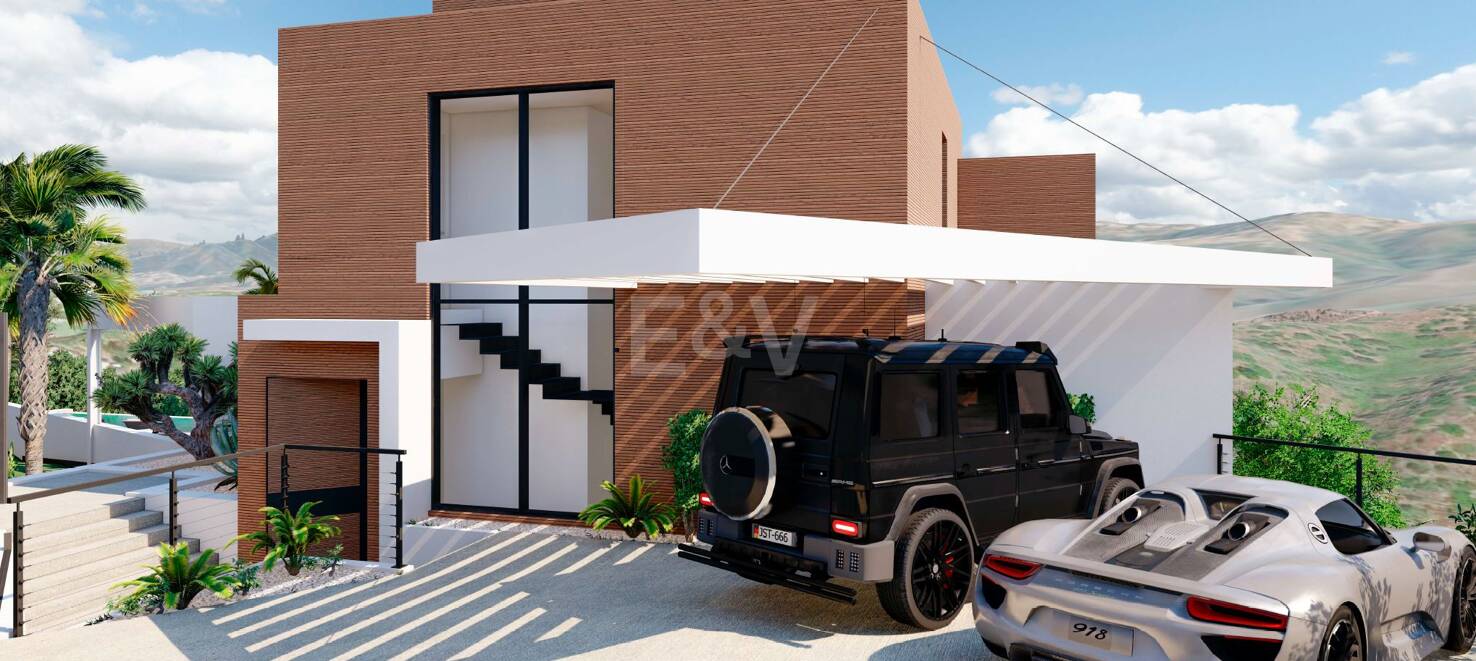 Lyx Turnkey Villa Project med utsikt över havet