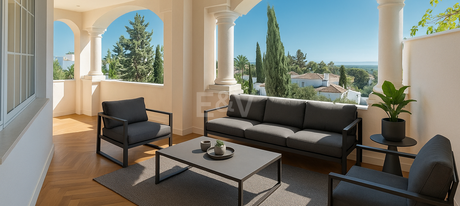 Appartement avec de belles vues et à distance de marche de la plage