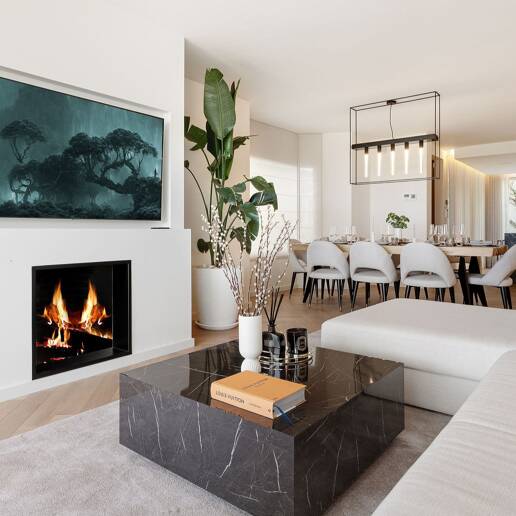 Sophisticated Luxury Townhouse with Scandinavian Design