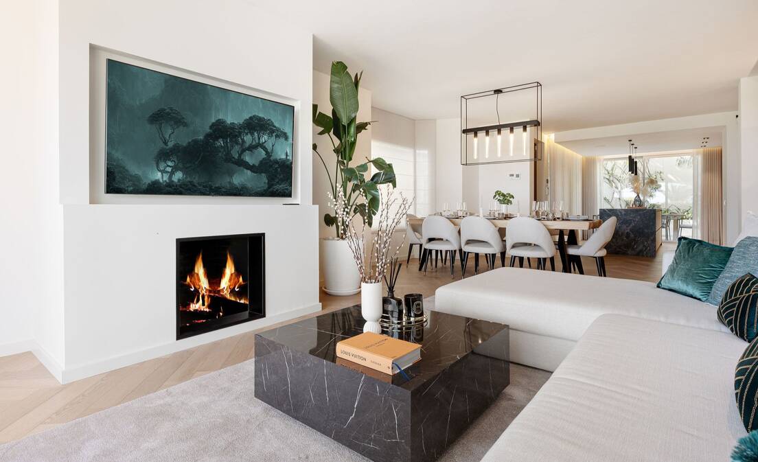 Sophisticated Luxury Townhouse with Scandinavian Design