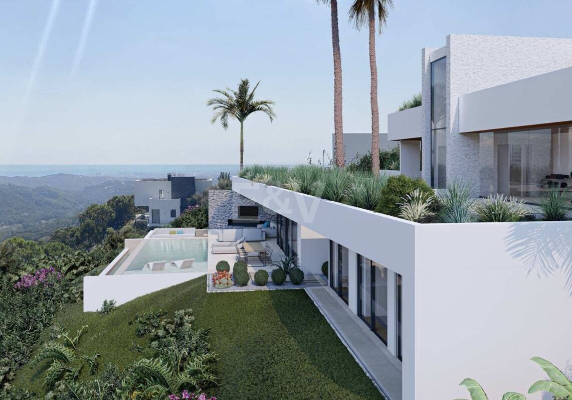Moderne Designervilla in Montemayor