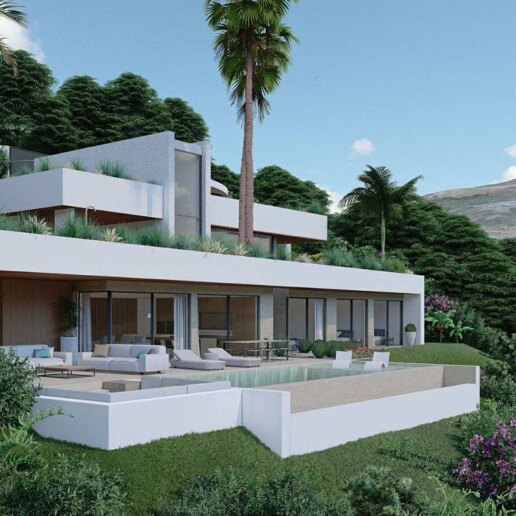 Moderne Designervilla in Montemayor