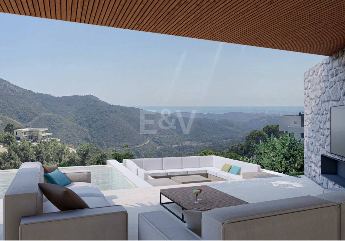 Moderne Designervilla in Montemayor