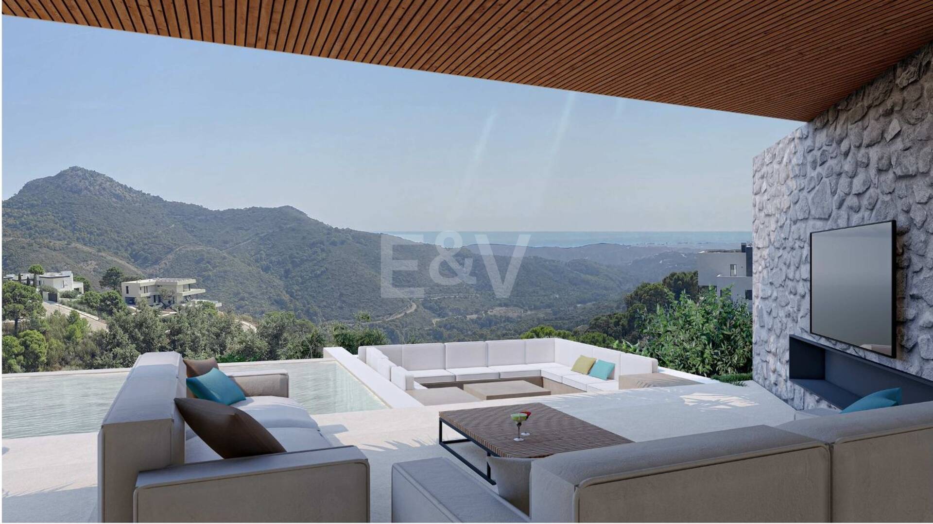 Villa de diseño moderno en Montemayor