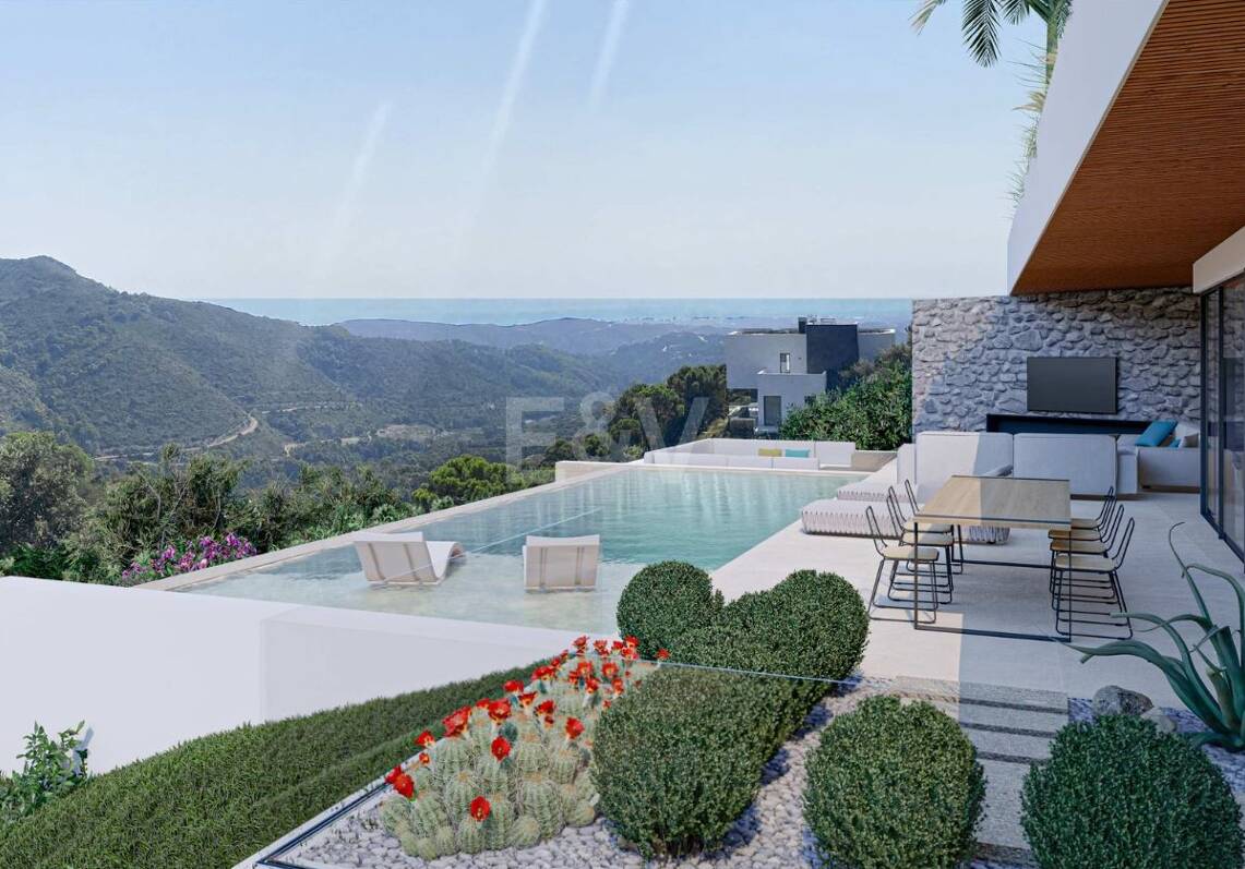 Moderne Designervilla in Montemayor