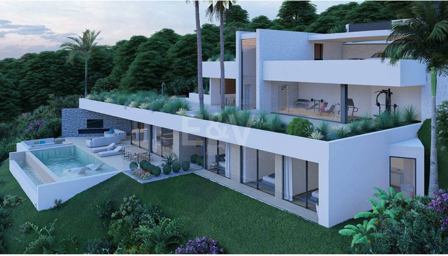Modern Designer Villa in Montemayor