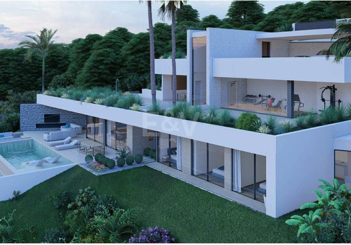 Moderne Designervilla in Montemayor