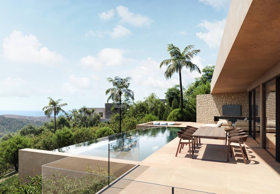 Villa de diseño moderno en Montemayor