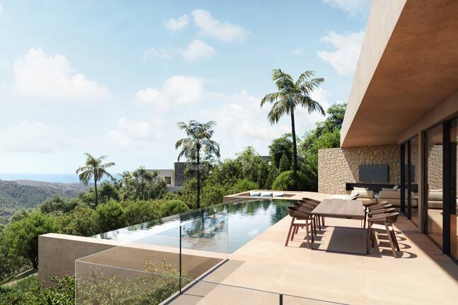 Villa de diseño moderno en Montemayor