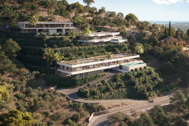 Elegant Villa i Monte borgmästare med panoramautsikt