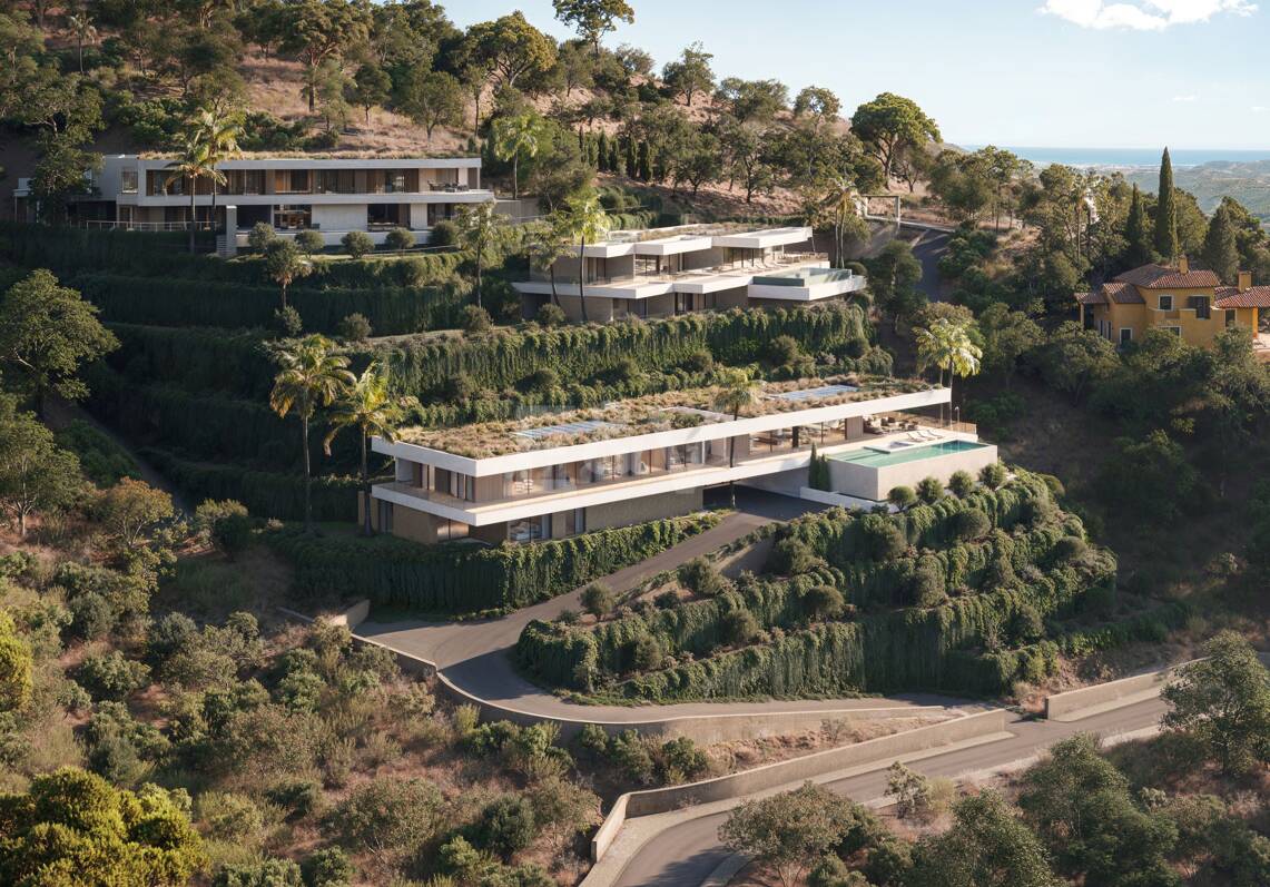 Elegante Villa in Monte Mayor mit Panoramablick