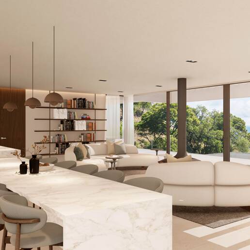 Elegant Villa i Monte borgmästare med panoramautsikt
