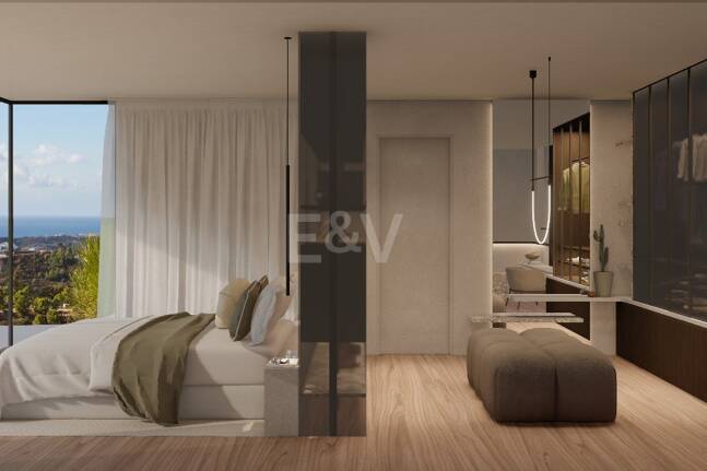 Elegant Villa i Monte borgmästare med panoramautsikt