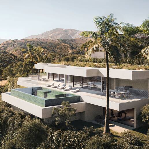 Elegant Villa i Monte borgmästare med panoramautsikt