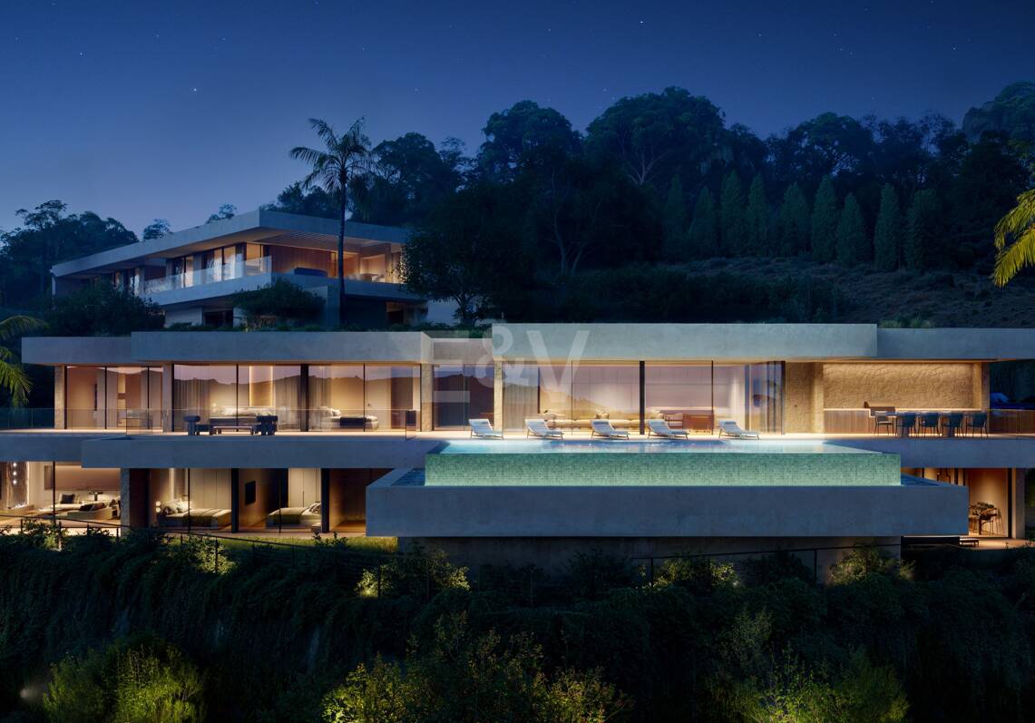 Elegante Villa in Monte Mayor mit Panoramablick