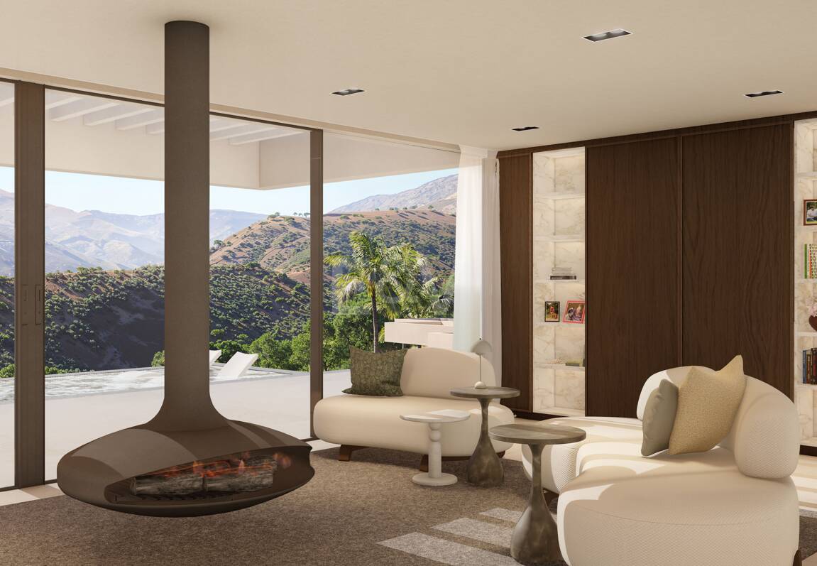 Elegant Villa i Monte borgmästare med panoramautsikt