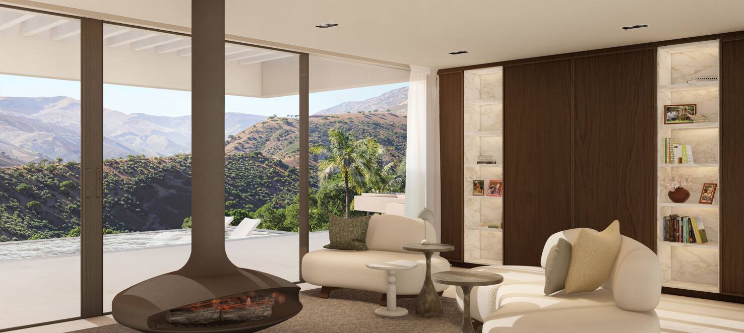 Elegant Villa i Monte borgmästare med panoramautsikt