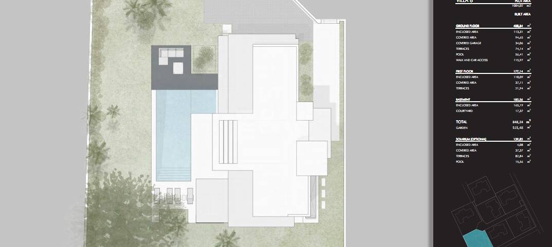 Beachside Villas i San Pedro med privat pool & Smarta hemfunktioner