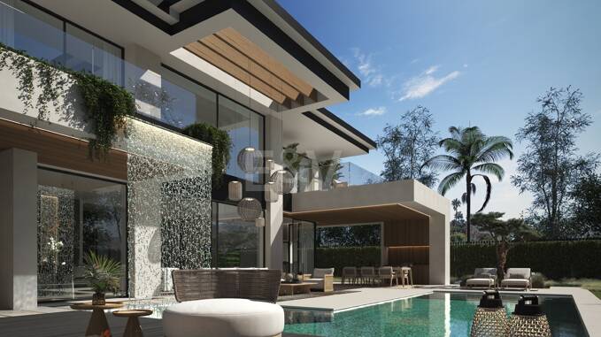 Beachside Villas in San Pedro with Private Pool & Smart Home Features