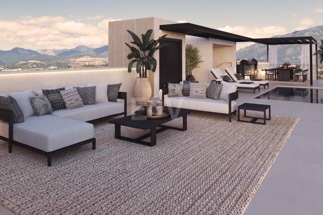 Beachside Villas i San Pedro med privat pool & Smarta hemfunktioner