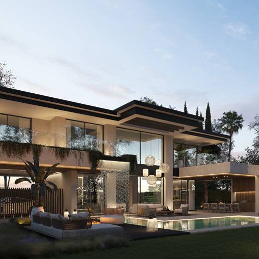 Beachside Villas i San Pedro med privat pool & Smarta hemfunktioner