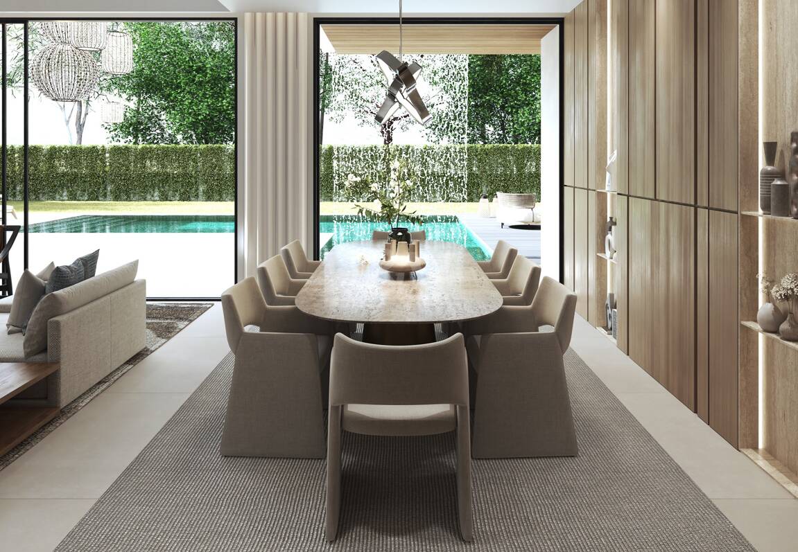 Beachside Villas i San Pedro med privat pool & Smarta hemfunktioner