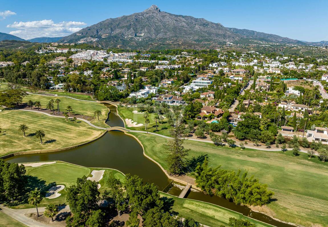 Samtida lyx Villa i Nueva Andalucía