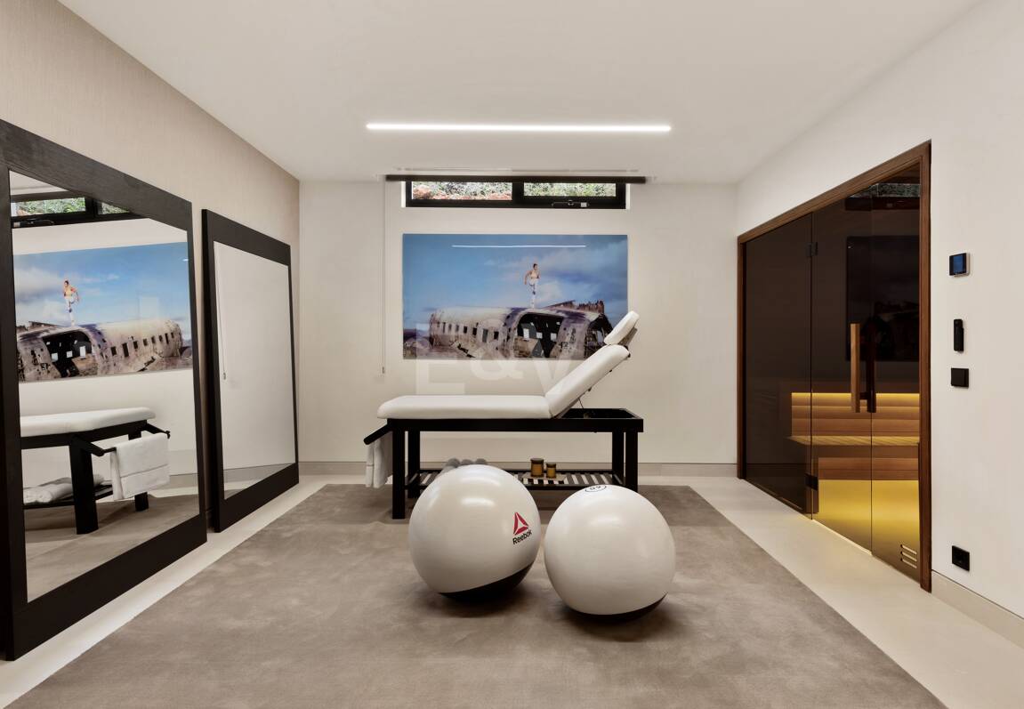 Samtida lyx Villa i Nueva Andalucía