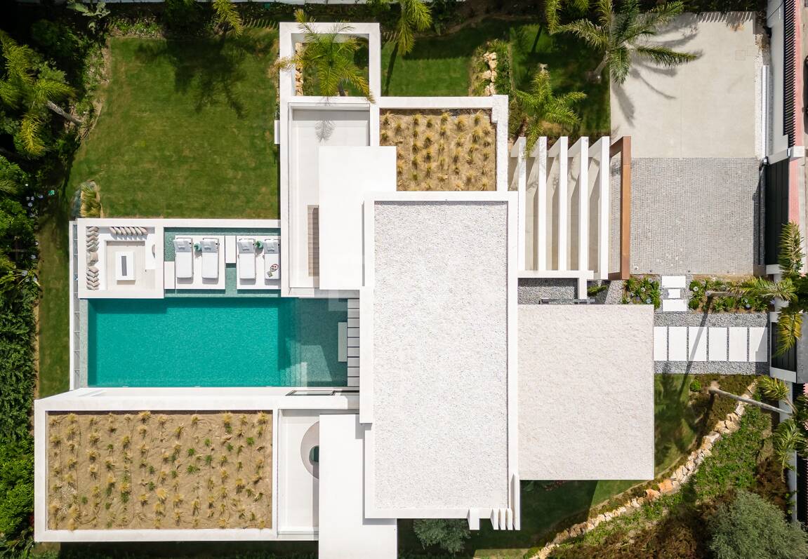 Samtida lyx Villa i Nueva Andalucía