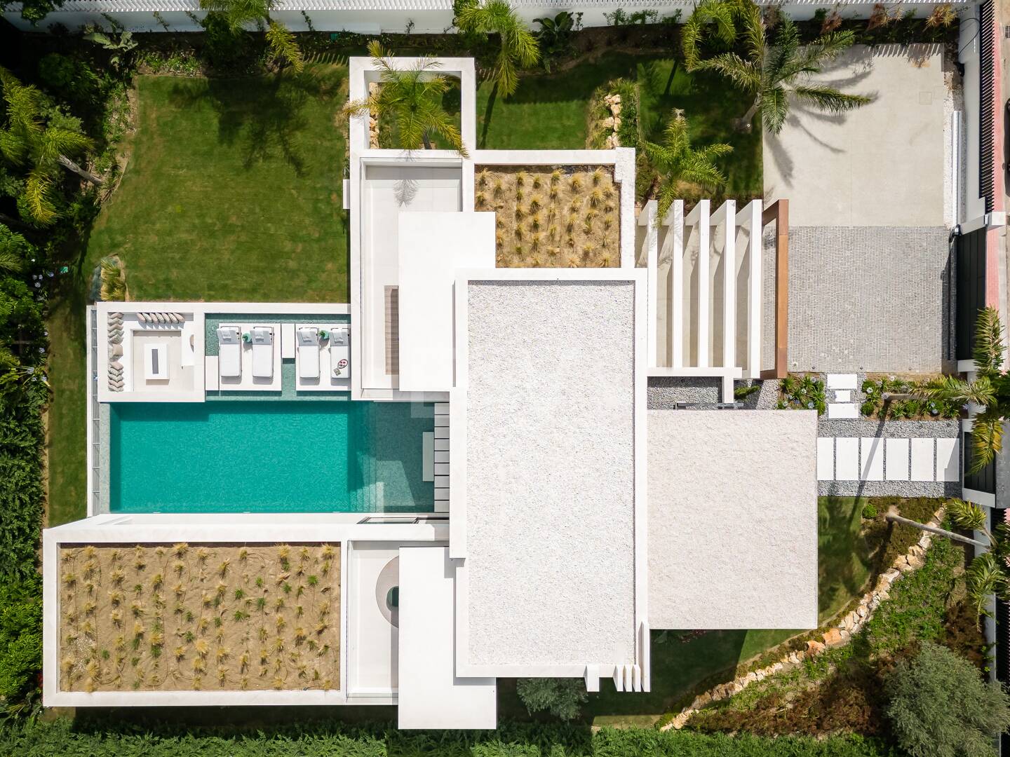 Samtida lyx Villa i Nueva Andalucía