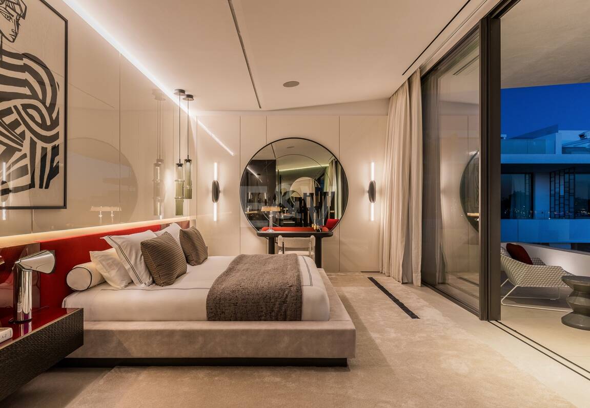 Exklusiva samtida villor på Marbellas gyllene mil