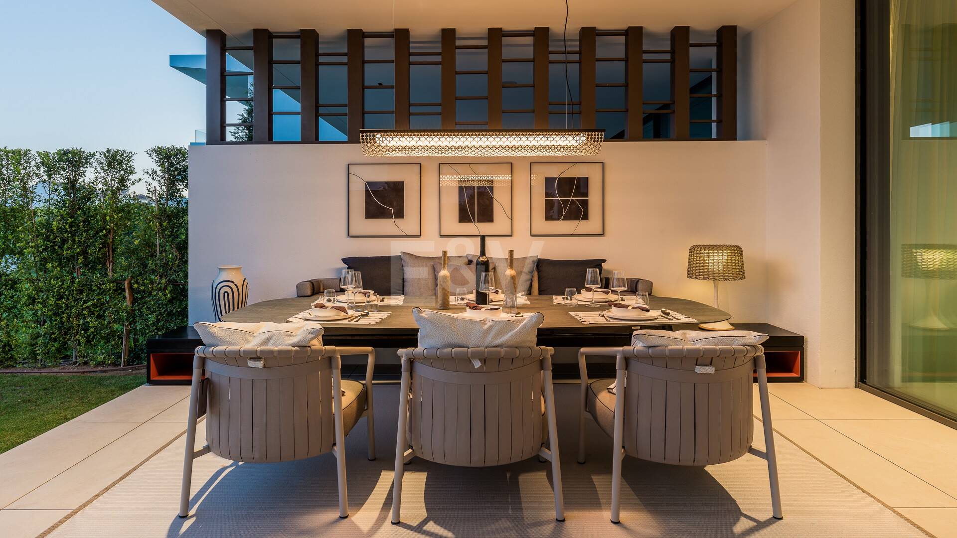 Exklusiva samtida villor på Marbellas gyllene mil