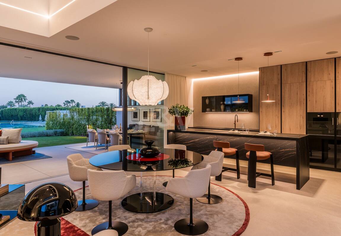 Exklusiva samtida villor på Marbellas gyllene mil