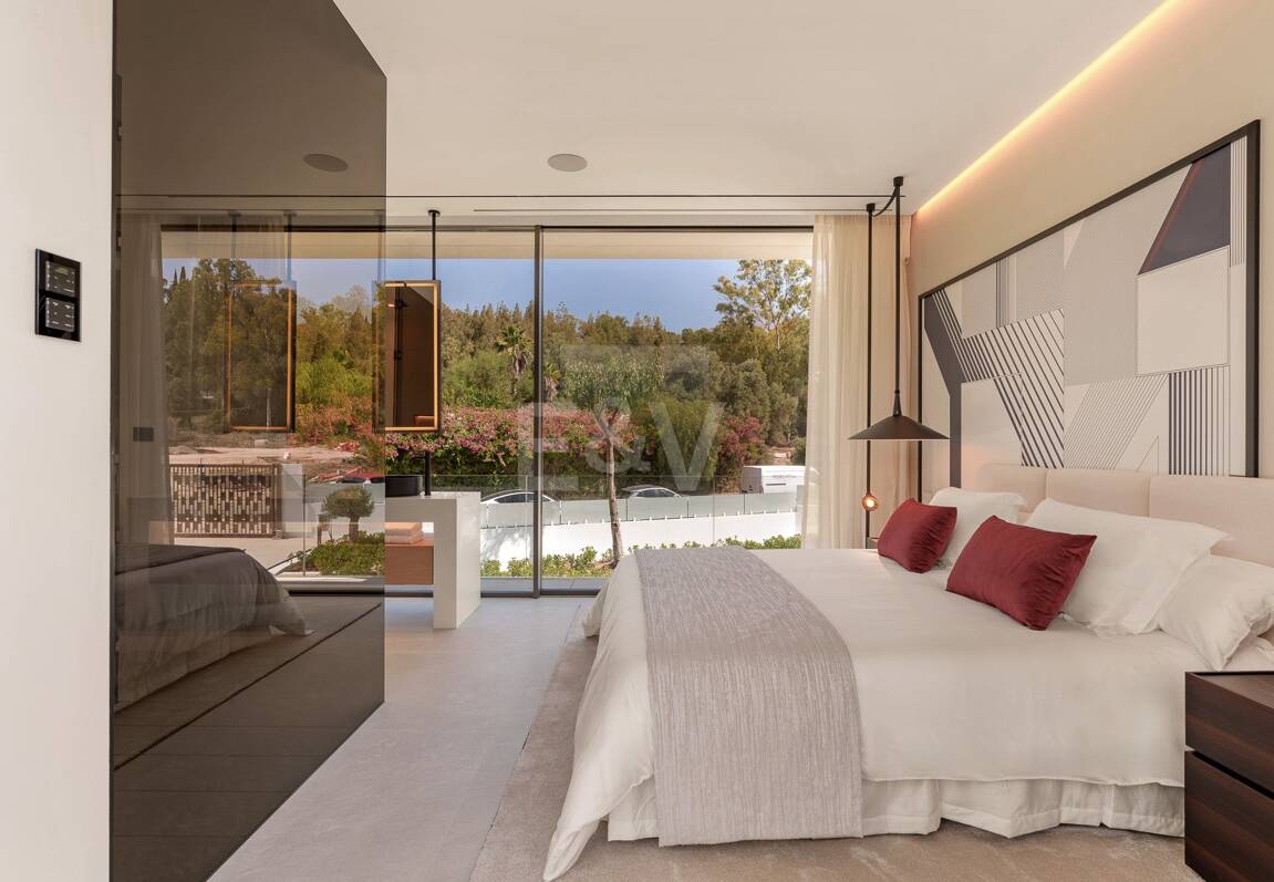 Exklusiva samtida villor på Marbellas gyllene mil