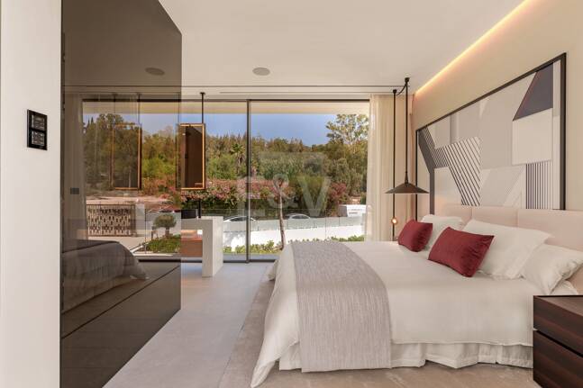 Exklusiva samtida villor på Marbellas gyllene mil