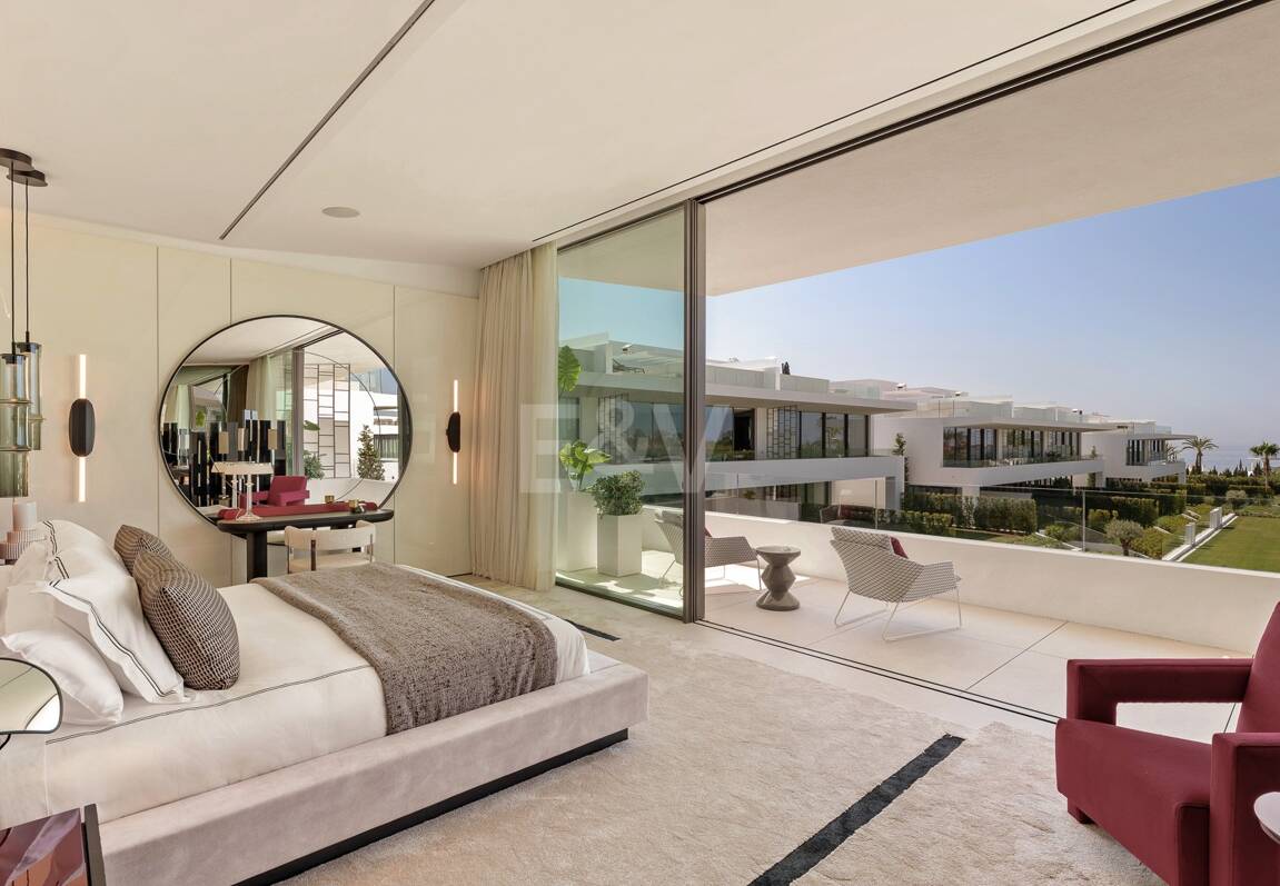 Exklusiva samtida villor på Marbellas gyllene mil