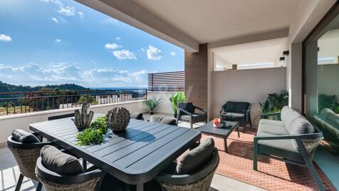 Nya Off-Plan Townhouses med Panoramic Sea och Mountain Views