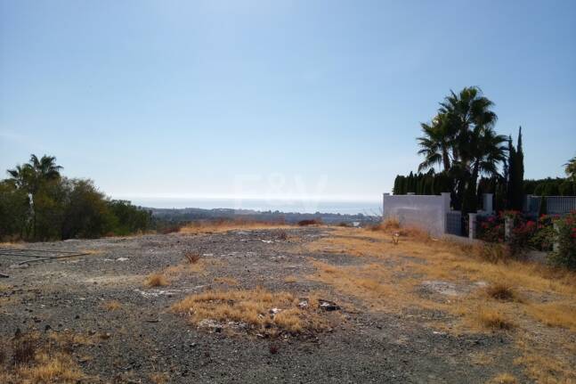 Samtida Villaprojekt med panoramautsikt över havet i Los Flamingos Golf