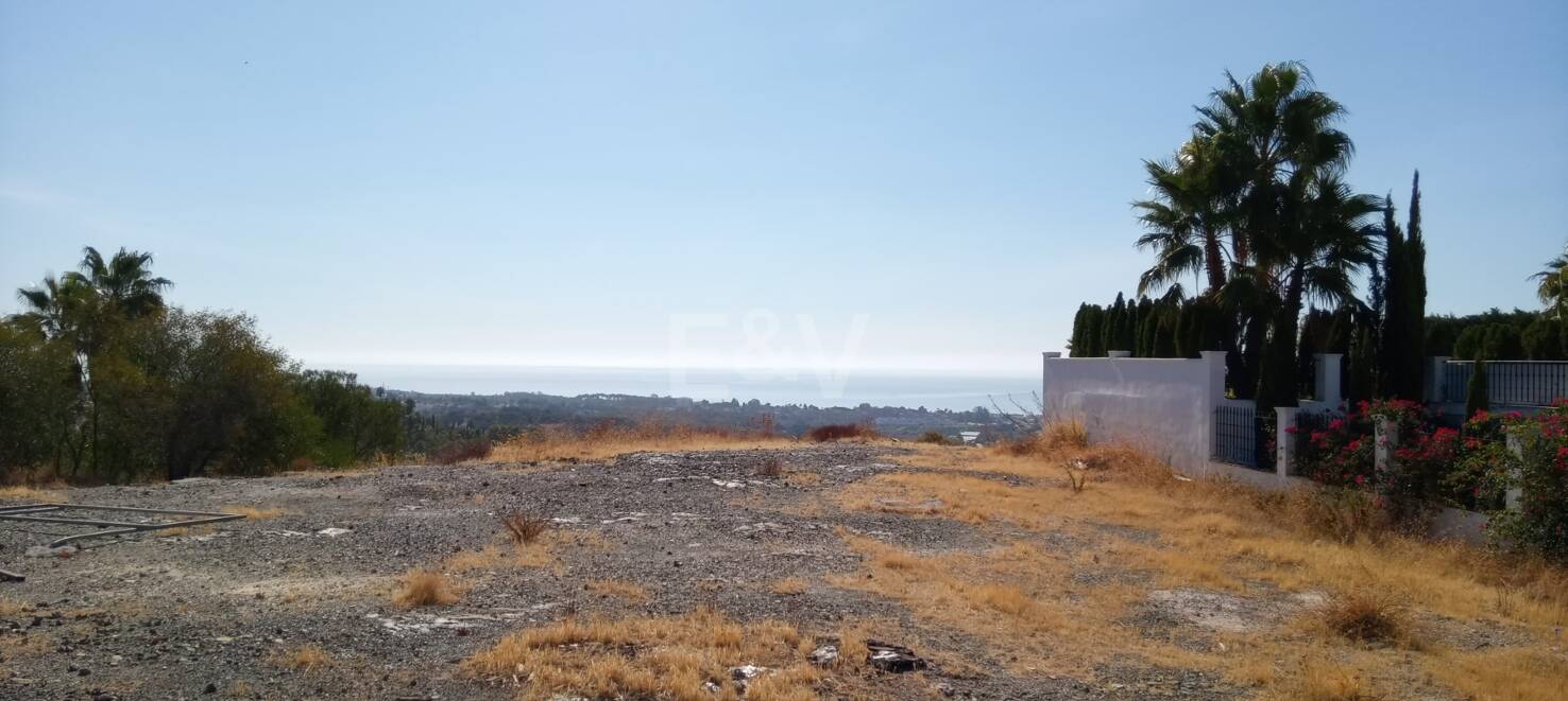 Samtida Villaprojekt med panoramautsikt över havet i Los Flamingos Golf