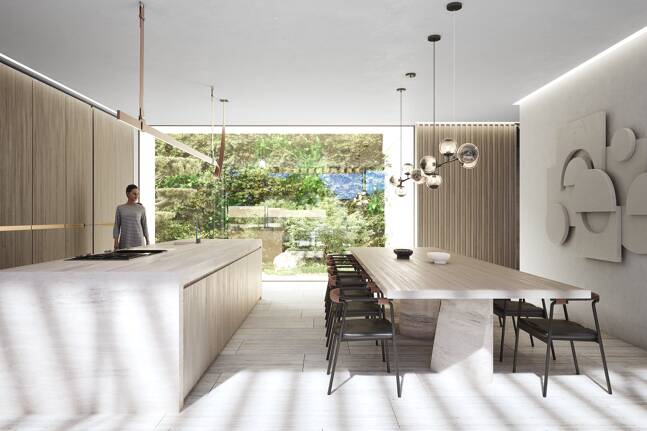 Exklusiv byggplan med ett projekt i La Zagaleta