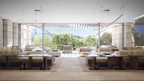 Exclusive building plot with a project in La Zagaleta
