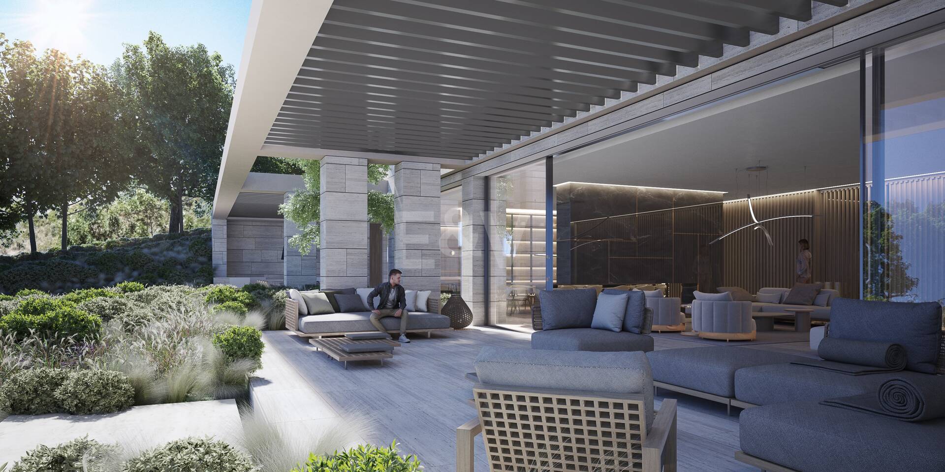 Exklusiv byggplan med ett projekt i La Zagaleta