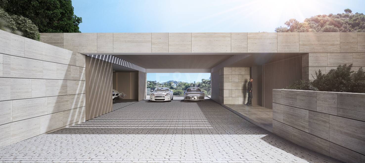Exklusiv byggplan med ett projekt i La Zagaleta