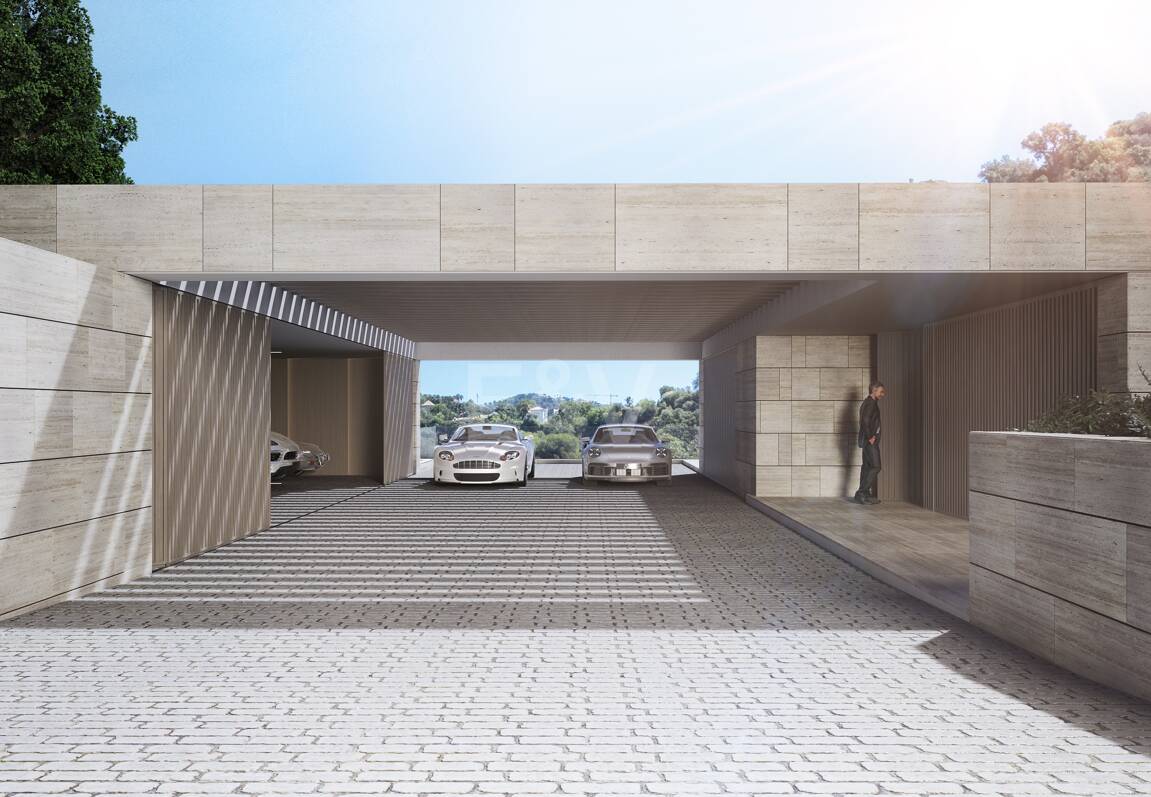 Exklusiv byggplan med ett projekt i La Zagaleta